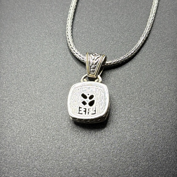 Balissima by Effy Multistone Square Pendant - Picture 7 of 12